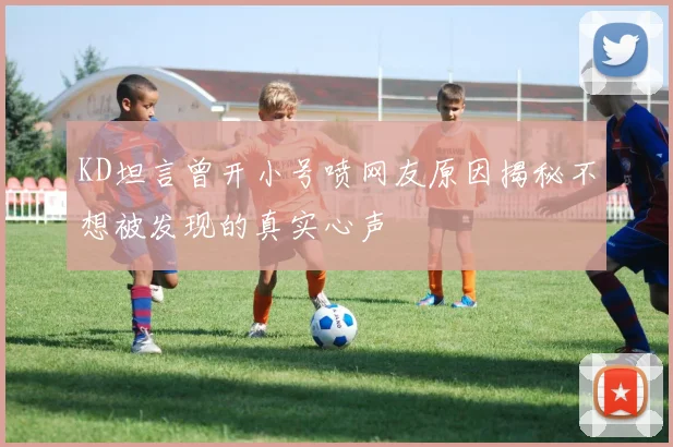 KD坦言曾开小号喷网友原因揭秘不想被发现的真实心声
